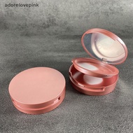 adorelovepink Rouge Box Portable Empty Compact Powder Container Makeup Packaging High Light Powder C