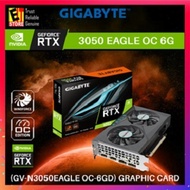 GIGABYTE NVIDIA GEFORCE RTX 3050 EAGLE OC 6GB GDDR6 GRAPHIC CARD (GV-N3050EAGLE OC-6GD)