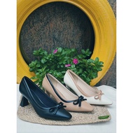 7CM High Heels with Bow Trim H322