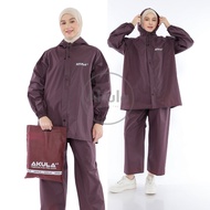 AKULA Adult Raincoat for Men Thick Elastic PVCWanita