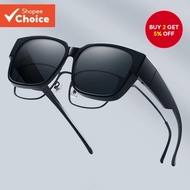 Fashion Fit Over Sunglasses Oversize Wear To Cover Over Glasses Suitable for Myopia