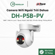 Dahua DH-P5B-PV Outdoor Wifi Camera (5MP/Voice/360 Degree Rotation/Full Color Infrared) | Genuine Ge