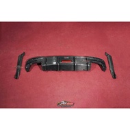 BMW 5-Series G30 / G30 LCI Rear Diffuser TAKD Sport Real Dry Carbon Bumper