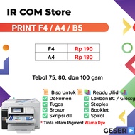 Print F4 A4 B5 75, 80 and 100 gsm