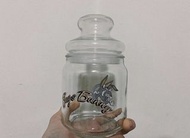 (全新) 兔寶寶 密封罐 附盒裝 玻璃罐 保鮮罐 透明罐 華納 卡通 復古 早期 歐美 美式
