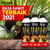 BAJA SAWIT TERBAIK Mefer Beratkan Buah Kelapa Sawit Baja Jenis  Semburan Cecair NPK 15:15:35  Murah Mampu Milik