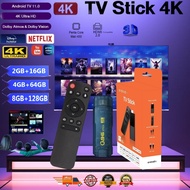 Q96 TV Stick WIFI 2.4g / 5g Android 10.0 8+128GB Quad Core WIFI 4K HD AllWinner H313 Chip Mini TV Box