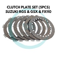 CLUTCH PLATE SET CLUTCH DISC SET CLUTCH DISK SET SUZUKI RG SPORT 110 RGS 110 RGS110 RG 110 RG110 GSX