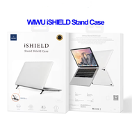 2023 WiWU iShield Stand Case เคสป้องกันรอย สำหรับ M1/M2 MBook Air Pro 13 M1 Ultra Thin Hard Shell Ca
