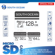 South Ocean Micro SD Card Class10 TF Memory Card High Speed 100MB 32GB/64GB/128GB For Phone CCTV