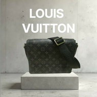 🔥年終狂降🔥【限時降價只到12/31（原36,800）】【8成新】㊣✨Louis Vuitton✨路易威登 LV 黑色 老花 郵差包 肩背包 斜背包/二手精品/二手包/保證正品🌳二手樹屋🌳