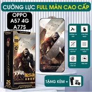 Oppo A57 4G - A77S full screen transparent tempered glass screen protector