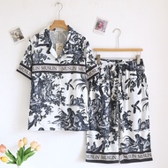 ชุดนอน Muslin Pajamas Collection Muslin Pet รุ่น Floral Epics (T/L 3296 3270 3271) | ชุดนอนชุดเที่ยว