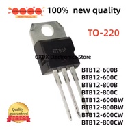 5PCS 100% new BTB12-600C BTB12-600B BTB12-800C/12-600BW/12-800B/12-800BW/12-600CW/12-800CW/12 TO-220