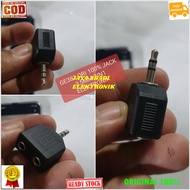 G381 ORIGINAL AUX JACK 3.5 MM HP 2IN1 Mobile GADGET ADAPTER JACK 3.5 Connector SPLITER AUDIO SPLITTE