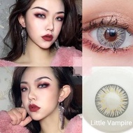 คอนแทคเลนส์ รุ่น Little/Mini Vampire twilight / Vampire สีเทา/ตาล Gray/Brown มีค่าสายตา (0.00)-(-6.50)