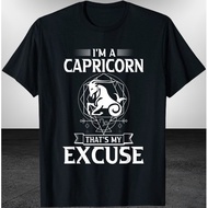 Astrology December January Birthday Capricorn T-Shirt Funny Logo Tee T-Shirt