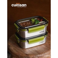 cuitisan Cool Artist316Stainless Steel Lunch Box Microwaveable Bento Box Fresh-Keeping Box Bella Ser