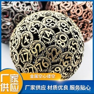 Dice Cthulhu Metal Hollow Dungeons and Dragons DND Creative Hollow Design D100Polyhedral Dice for Ro