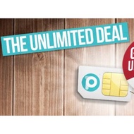 (FAST SHIPPING) SIM UNLIMITED RV MURAH PNP Internet Unlimited Data RM15 Facebook Youtube