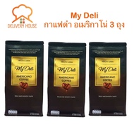 กาแฟดำอเมริกาโน่-My Deli 3 ถุง