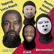 MATAHARI |J.a| Cute 3D Face Mask PRANK Face Mask/ 3D Face Mask Mask/ Face Mask/ Halloween Cosplay Ma