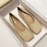 2026 Peas Shoes Women's Shoes 2026 Spring Autumn New Style Loafers Slip-On Lazy Shoes Grandma Shoes 