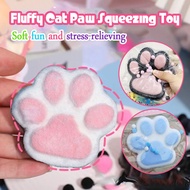 Slow Squeeze Stress Squishy Cat Toy Tpr Reduce Toy Mini Rebound Decompression Cute Paw Plush Soft Pa