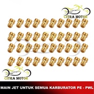 Main JET PE MJ SPUYER MAINJET CARBURETOR PE CARBURATOR EVO AIRSTRIKE CPO BLACKVOPER BLACK VIPER CNC