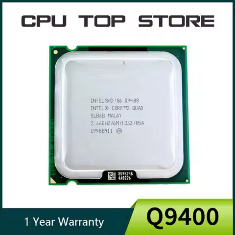 Intel Core 2 Quad Q9400 SLB6B 2.66GHz LGA 775 Processor cpu