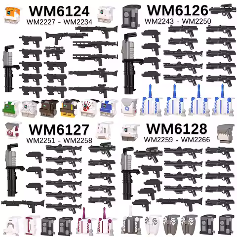 WM Blocks Compatible Action Figures Parts MOC Bricks Custom Keychains Building Blocks Kids Toys For