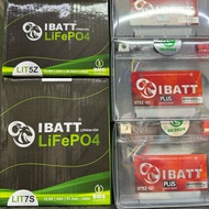 IBATT LITHIUM BATTERY LIT5Z BATTERY LIT7S BATTERY YTZ5 BATTERY YTZ7 BATTERY YT6B BATTERY YB5L BATTER