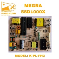 55D1000X MEGRA TV POWER BOARD 55D1000X