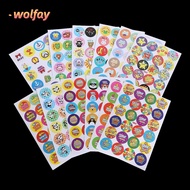 YOLANDA 240pcs Reward Stickers Award Animals Mother Teacher Kids Praise Label