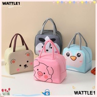 WTTLE Cartoon Lunch Bag,  Cloth Thermal Bag Insulated Lunch Box Bags, Convenience Lunch Box Accessories Portable Thermal Tote Food Small Cooler Bag