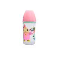 Didi & Friends: Nana With Bingo 12OZ Wide Neck BPA Free Bottle - Pink Colour