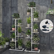 JINSHENG 7 Pots Plant Rack /Flower Pot/ Plant Stand / Plant Pot /Flower Stand / Flower Pot Stand / Pot Stand / Plant Storage Shelf / Living Room Plant Stand / Balcony Plant Stand