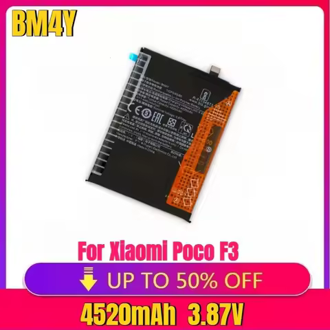 New High Quality Replaceable BM4Y Battery for Xiaomi Poco F3 Redmi K40 Pro K40Pro Battery Batteries 