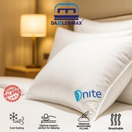 [Free Pillow Bag] Dazzler Max 5 Star Hotel Cotton Cover 100% Microfibre Pillow