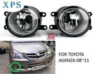 xps for TOYOTA AVANZA 2008 2009 2010 2011 fog lamp fog light front bumper lamp light