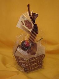 (全新創意時尚商品) 優尼克巧克力海綿蛋糕造型環保購物袋 / 手提袋 ，可做裝飾品喔!