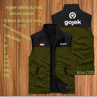 Latest Gojek Vest 2025 Thick Waterproof Material - Gojek Outdoor Vest Original