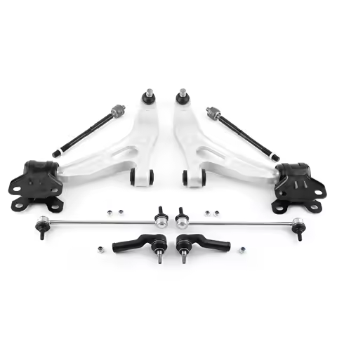 8x Front Control Arms Ball Joints Tie Rods For Ford Focus C-Max 2012 2013-2018 BV6Z3079G CV6Z3079B C