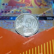 Koin 50 euro cent tahun 2011 estonia original