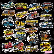Thunder Arowana Sticker Laser Label Sticker Indonesia Same Style Laser Label Thunder Arowana Fish Ta
