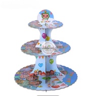 Cocomelon Cupcake Stand Cake Tier/ Cocomelon Character Cupcake Stand