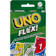 (SG) UNO Flex Card Game, Fun Games for Adult and Party Game Night, 2 to 6 Players