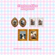 [THIRTEEN SUNSHINE] Photo Paper Only Request Size Museum of Us, ID photo for decoration