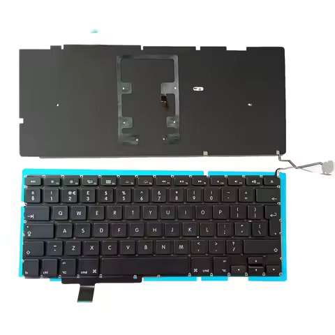 UK Keyboard Replacement Keyboard for MacBook Pro 17" A1297 2009-2012 UK