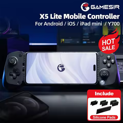 GameSir X5 Lite Mobile Gaming Controller Phone Gamepads for iPhone 16 15 Series IOS iPad Mini Y700 A